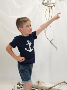 Chlapčenské tričko NAUTICAL s krátkym rukávom