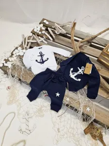 Chlapčenská súprava pulover+nohavice NAUTICAL