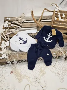 Chlapčenská súprava pulover+nohavice NAUTICAL