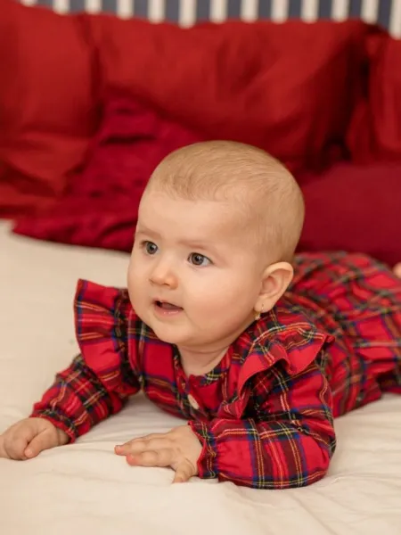 Body šaty pre bábätko ROYAL s dlhým rukávom
