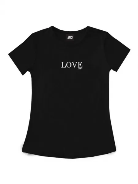 Dievčenské tričko LOVE s krátkym rukávom