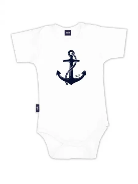 Detské body NAUTICAL s krátkym rukávom