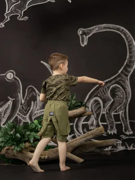 Chlapčenské kraťasy na traky 1F DINO