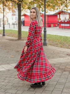 Dámske šaty JOY s dlhým rukávom