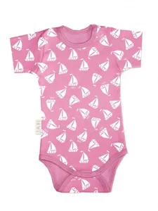 Detské body SAILBOAT s krátkym rukávom