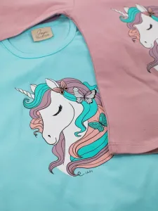 Dievčenské tričko UNICORN s dlhým rukávom
