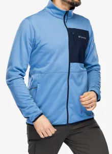 Flísová mikina Columbia Hike Full Zip - skyler/collegiate navy