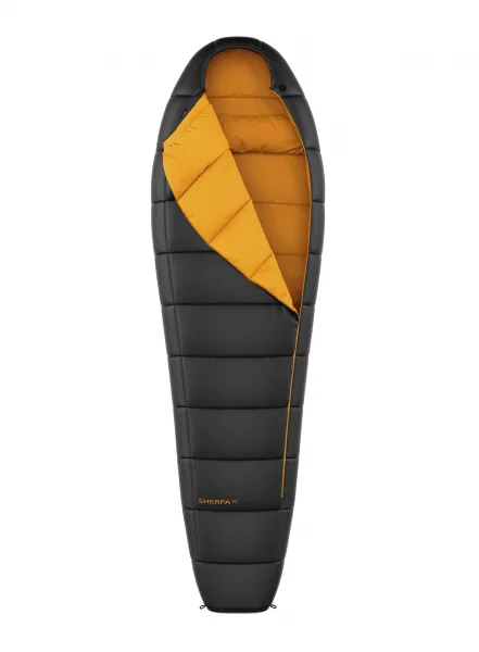 Spací vak Hannah Sherpa 300 (190 cm) - jet black/inca gold