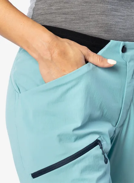 Turistické nohavice dámske Haglofs L.I.M Fuse Pant - frost blue