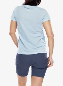 Merino tričko dámske Smartwool Go Far Feel Good Graphic Short Sleeve - winter sky heather