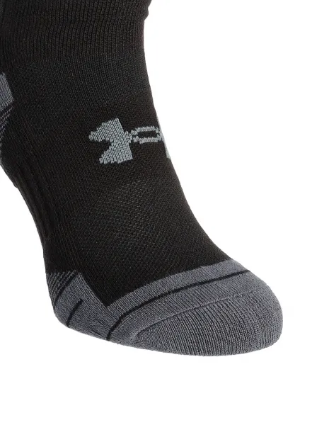 Ponožky Under Armour Performance Cotton No Show 3-Pack - black/black/pitch gray