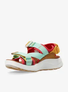 Dámske sandále Keen Elle Sport Backstrap - golden yellow/lichen