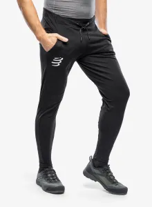 Nohavice Compressport Seamless Pants - black melange