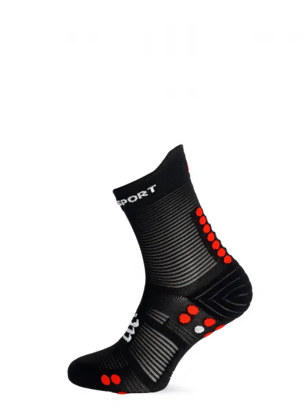 Compressport PRO RACING SOCK v4.0 RUN HIGH Bežecké ponožky, čierna, veľkosť