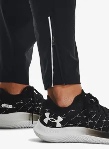 Dámske bežecké legíny Under Armour UA OutRun The Storm Pants - black/jet gray/reflective