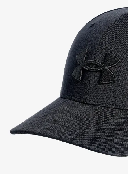 Šiltovka Under Armour Blitzing Adjustable Cap - black/black
