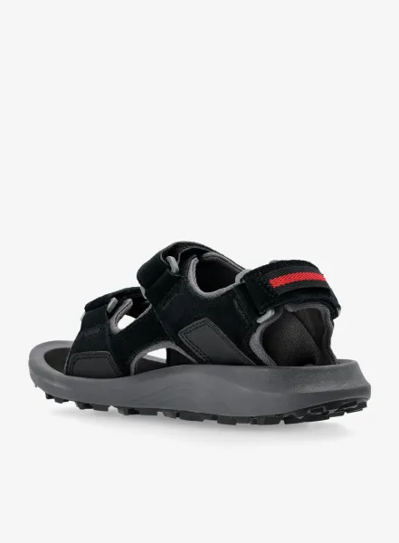 Turistické sandále Columbia Trailstorm Hiker 3 Strap - black/dark grey