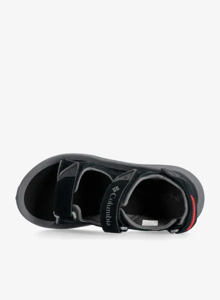 Turistické sandále Columbia Trailstorm Hiker 3 Strap - black/dark grey