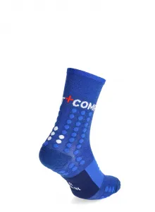 Ponožky Compressport Ultra Trail Socks - blue melange