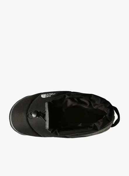 Páperové papuče dámske The North Face Nuptse Apres Bootie - tnf black/asphalt grey
