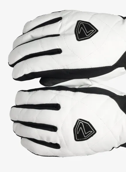 Dámske lyžiarske rukavice Ziener Kamea GTX - white/black
