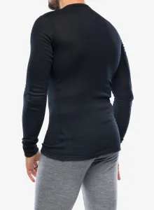 Funkčné tričko Odlo Active Warm Eco BL Top Crew Neck LS - black