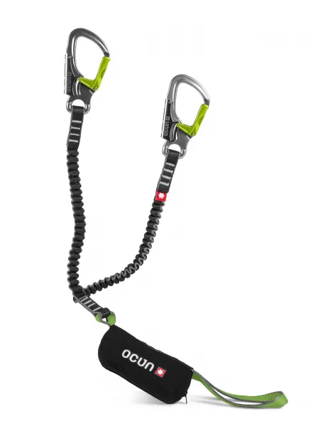 Ferratový set Ocun Via Ferrata Twist Set - grey silver