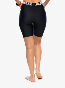 Športové kraťasy dámske Under Armour HeatGear Authentics 8 inch Short - black/white
