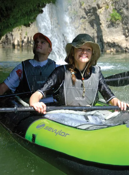 Nafukovací kajak Sevylor Yukon - green/black