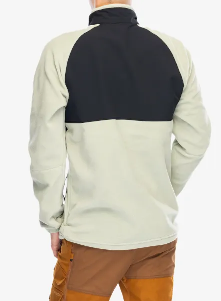 Flísová mikina Columbia Sage Peak Full Zip Fleece - safari/black