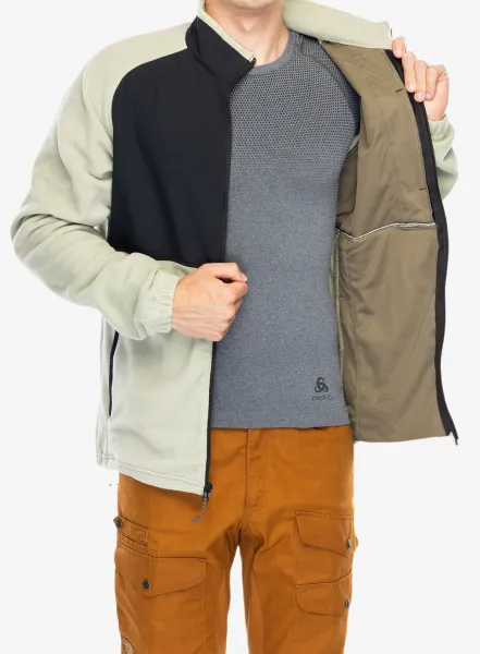 Flísová mikina Columbia Sage Peak Full Zip Fleece - safari/black