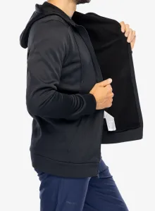 Pánska mikina Under Armour Armour Fleece Full Zip Hoodie - black/black