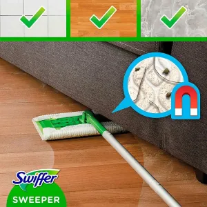 Swiffer Štartovacia Súprava S 1 Mopom, 8 Suchými A 3 Vlhčenými Náhradnými Utierkami Na Podlahu