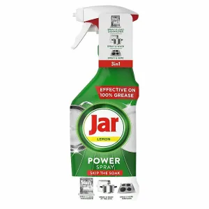 Jar Power Spray, 3 V 1, Viacúčelový Sprej Na Kuchyňu A Riad, Citrónová Vôňa, 500 ml