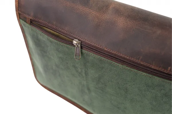 SAJO AŠVINI GREEN crossbody taška