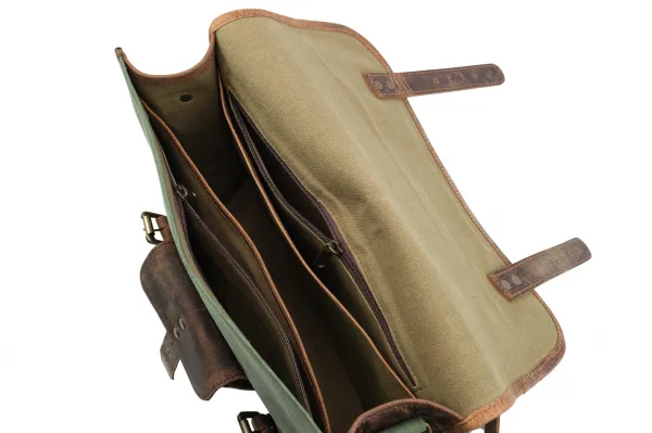 SAJO AŠVINI GREEN crossbody taška