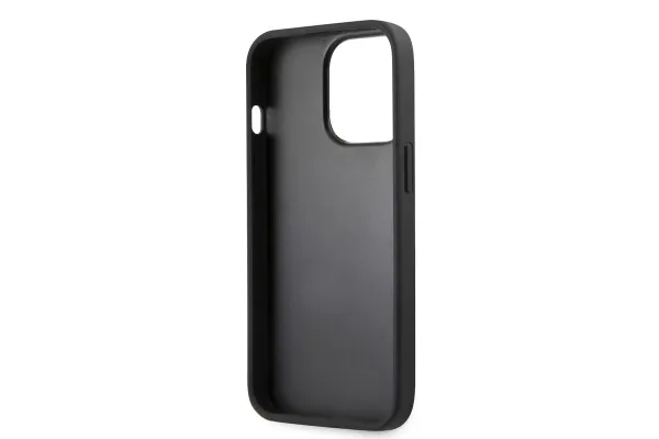 Guess PU Leather Case Saffiano iPhone 13 Pro - Blue
