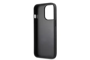 Guess PU Leather Case Saffiano iPhone 13 Pro - Blue