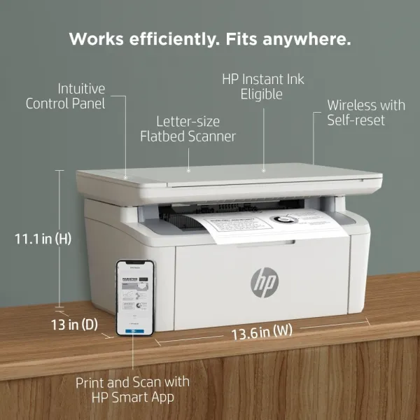 HP LaserJet M140w 7MD72F#B19 laserová multifunkcia