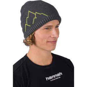 Hannah BRIT Pánska zimná čiapka, tmavo sivá, veľkosť
