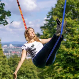 Slackline Gibbon Slacklines Bananalama Treewear Set
