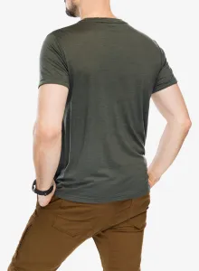 Merino tričko Sensor Merino Air Traveller Tee - olive green