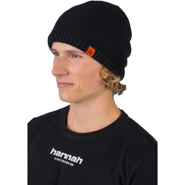 Hannah BRIT Pánska zimná čiapka, čierna, veľkosť