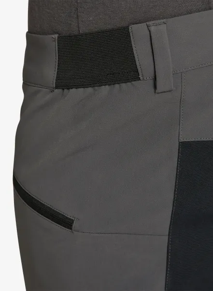 Dámske softshellové nohavice Haglofs Mid Slim Pant - magnetite/true black