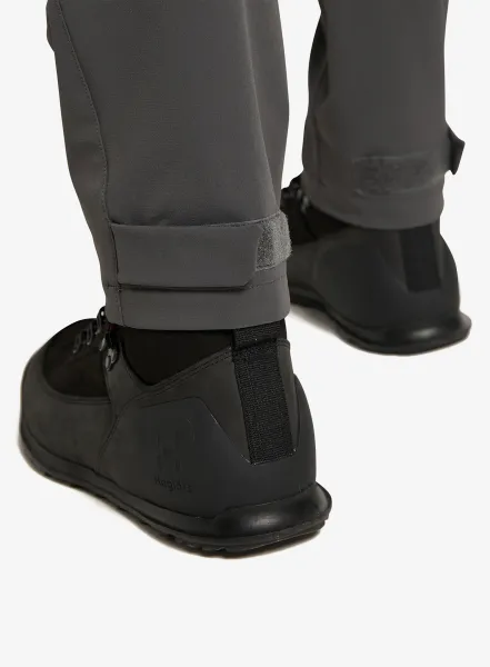 Dámske softshellové nohavice Haglofs Mid Slim Pant - magnetite/true black