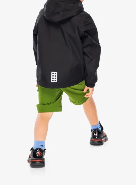Detská bunda LEGO LW Jad 200 - black