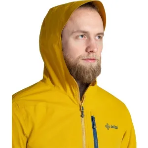 KILPI SONNA Pánska outdoorová bunda, žltá, veľkosť
