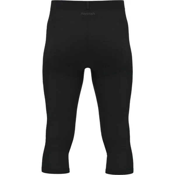 Hannah THERMO ACTIVE P 3/4 Pánske funkčné 3/4 legíny, čierna, veľkosť