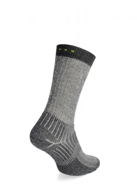 Trekové ponožky Teko Eco Hiking Medium Full Cushion 3.0  - charcoal
