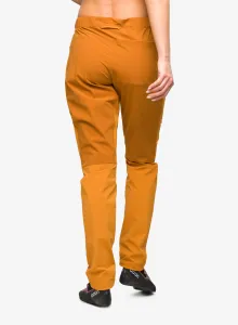 Nohavice na lezenie dámske Haglofs ROC Lite Slim Pant - desert yellow/golden brown